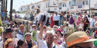 Cartaya ya está de romería Romería de Cartaya