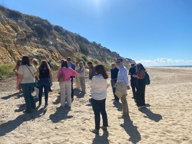 Jueces de toda España se forman en Doñana sobre la labor de restauración tras incendios forestales