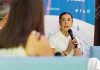 Carolina Marín protagoniza una jornada sobre tecnología y deporte en el Puerto de Huelva