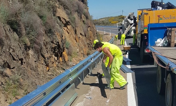 Señalización carreteras A-476