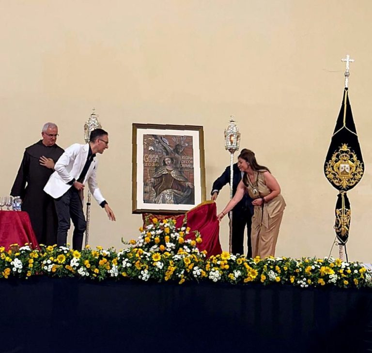 Una obra de Sergio Cornejo anuncia el Congreso Internacional Carmelitano en Gibraleón
