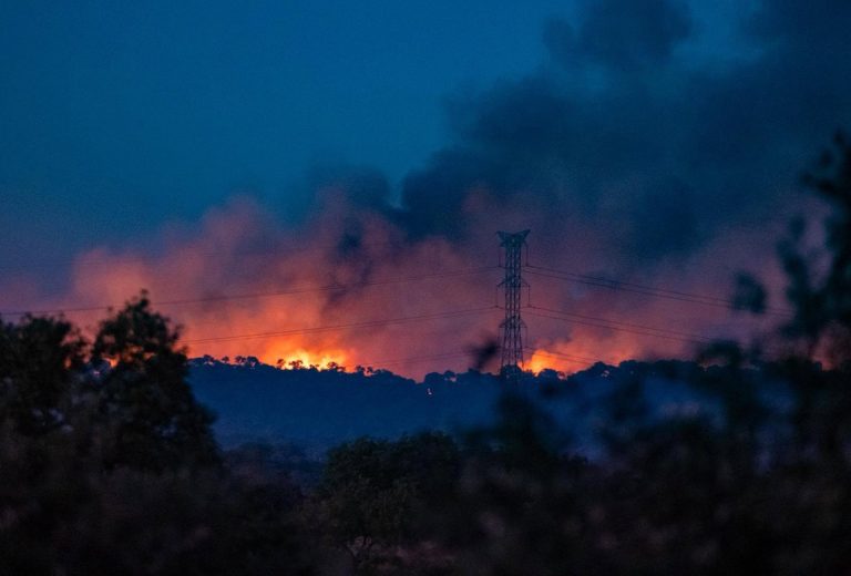 El incendio de Castillejos supera ya las 2.000 hectáreas afectadas