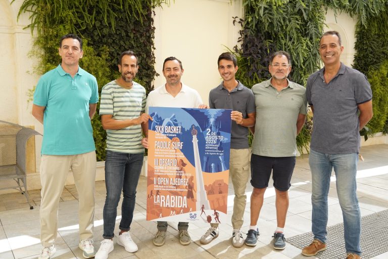 La Diputación conmemora el 3 de agosto con actividades deportivas en La Rábida