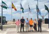 Las playas de Lepe izan seis banderas y distintivos de calidad