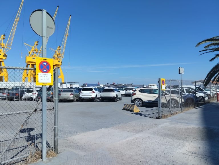 El Puerto asfaltará la zona de aparcamiento junto al Muelle de la Compañía Rio Tinto