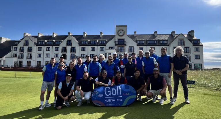 Huelva promociona su oferta de golf en Escocia