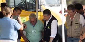 Desalojadas 384 personas de Villanueva de las Cruces por incendio de El Cerro