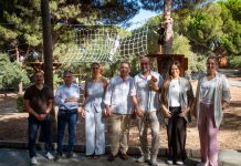 La Diputación inaugura el nuevo parque de aventura y tirolinas de La Rábida