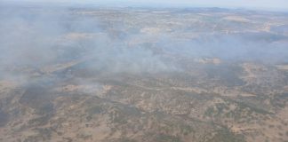 Fase de Emergencia 1 por un incendio en El Cerro de Andévalo