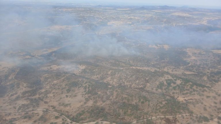 Fase de Emergencia 1 por un incendio en El Cerro de Andévalo