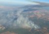 Un incendio en Niebla obliga al desalojo de dos aldeas Incendio en Niebla