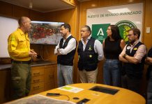 Estabilizado el incendio de Niebla 10 días después de originarse