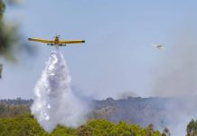 El incendio de Niebla supera ya las 4.000 hectáreas quemadas y los 300 efectivos Incendio de Niebla