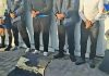 Diez narcotraficantes detenidos tras tirotear a la Guardia Civil en aguas de Huelva Detenidos