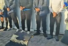 Diez narcotraficantes detenidos tras tirotear a la Guardia Civil en aguas de Huelva Detenidos