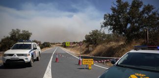 El incendio de Niebla supera ya las 25.000 hectáreas