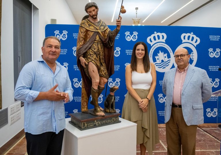 La Diputación restaura la imagen de San Roque